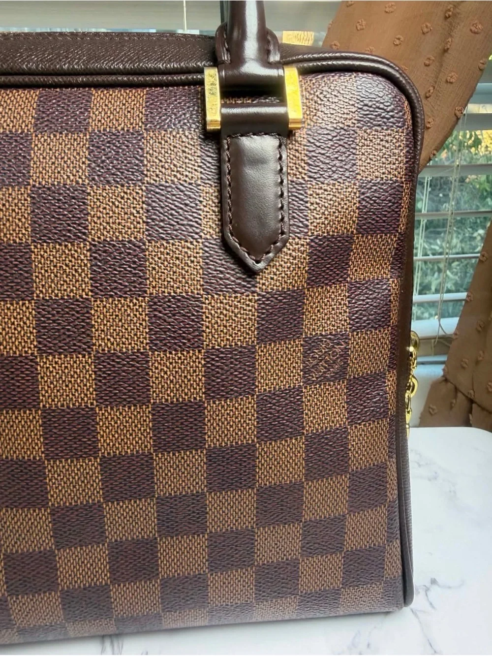 Louis Vuitton Brera Black Messenger Bag